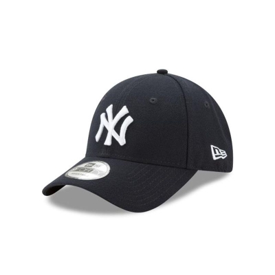 Blue New York Yankees Hat - New Era MLB The League 9FORTY Adjustable Caps USA8945376